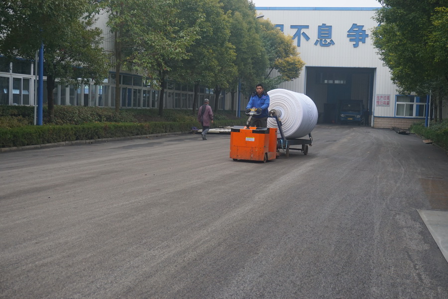 南通新建特闊印染漂整有限公司用5T電動(dòng)牽引車(chē)_調(diào)整大小