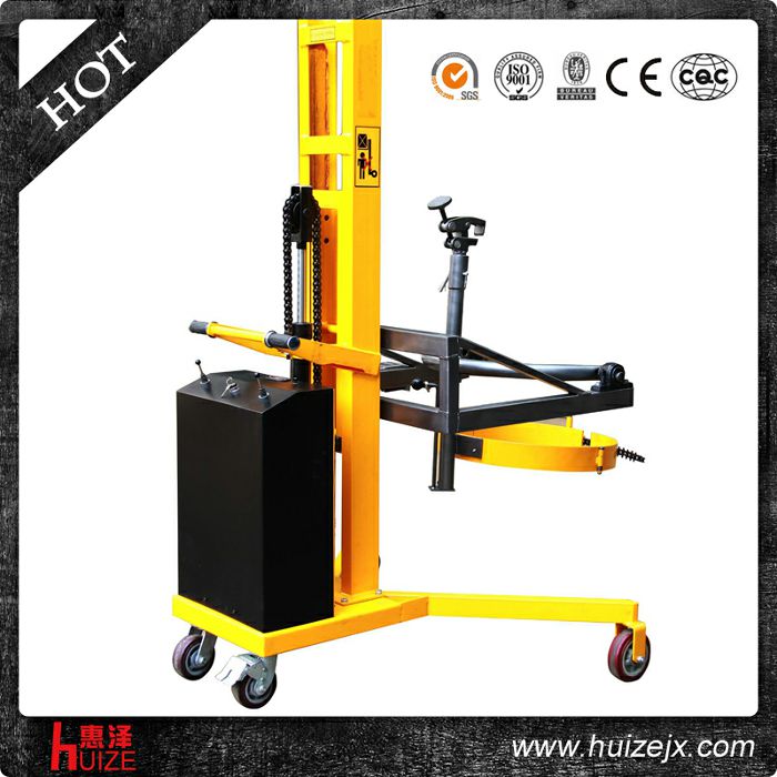 半電動油桶車（直角腿，夾鐵桶翻轉(zhuǎn)）2