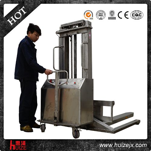 半電動(dòng)堆高車(不銹鋼寬腿) 半電動(dòng)堆高車(不銹鋼寬腿)