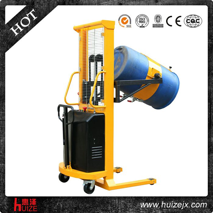 半電動(dòng)多功能油桶車(chē)（單門(mén)架，夾塑桶）2