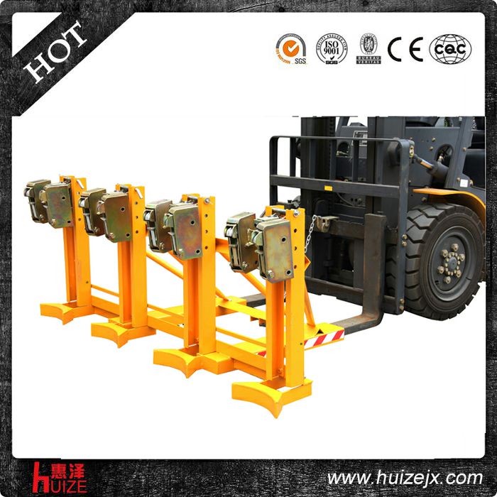 四桶夾具（一次夾4只桶,雙夾爪，夾塑鐵桶）