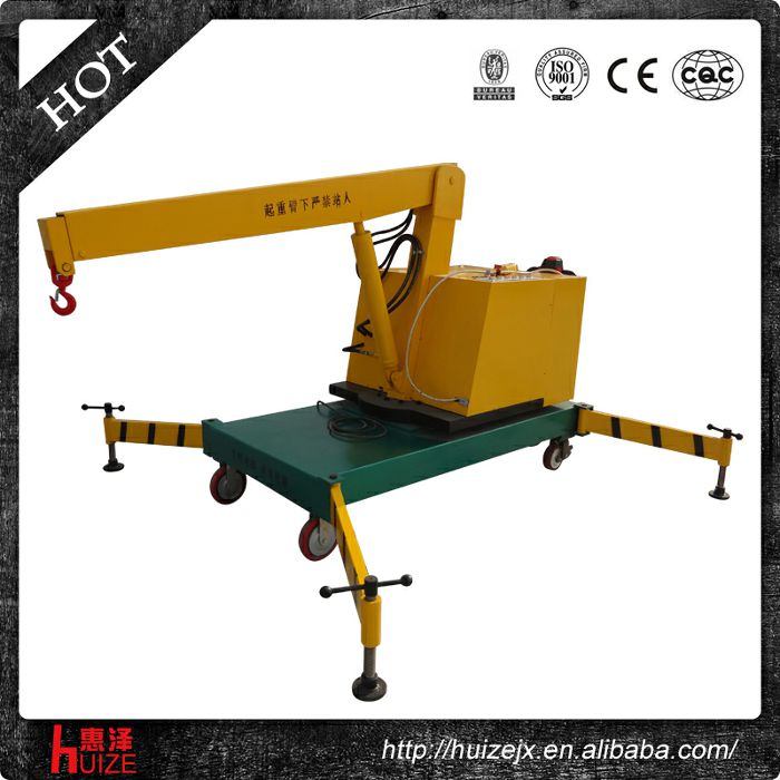 升高3米起吊1噸自行走吊車 升高3米起吊1噸自行走吊車